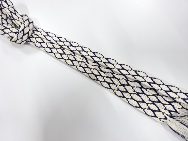 正絹　手組帯締め